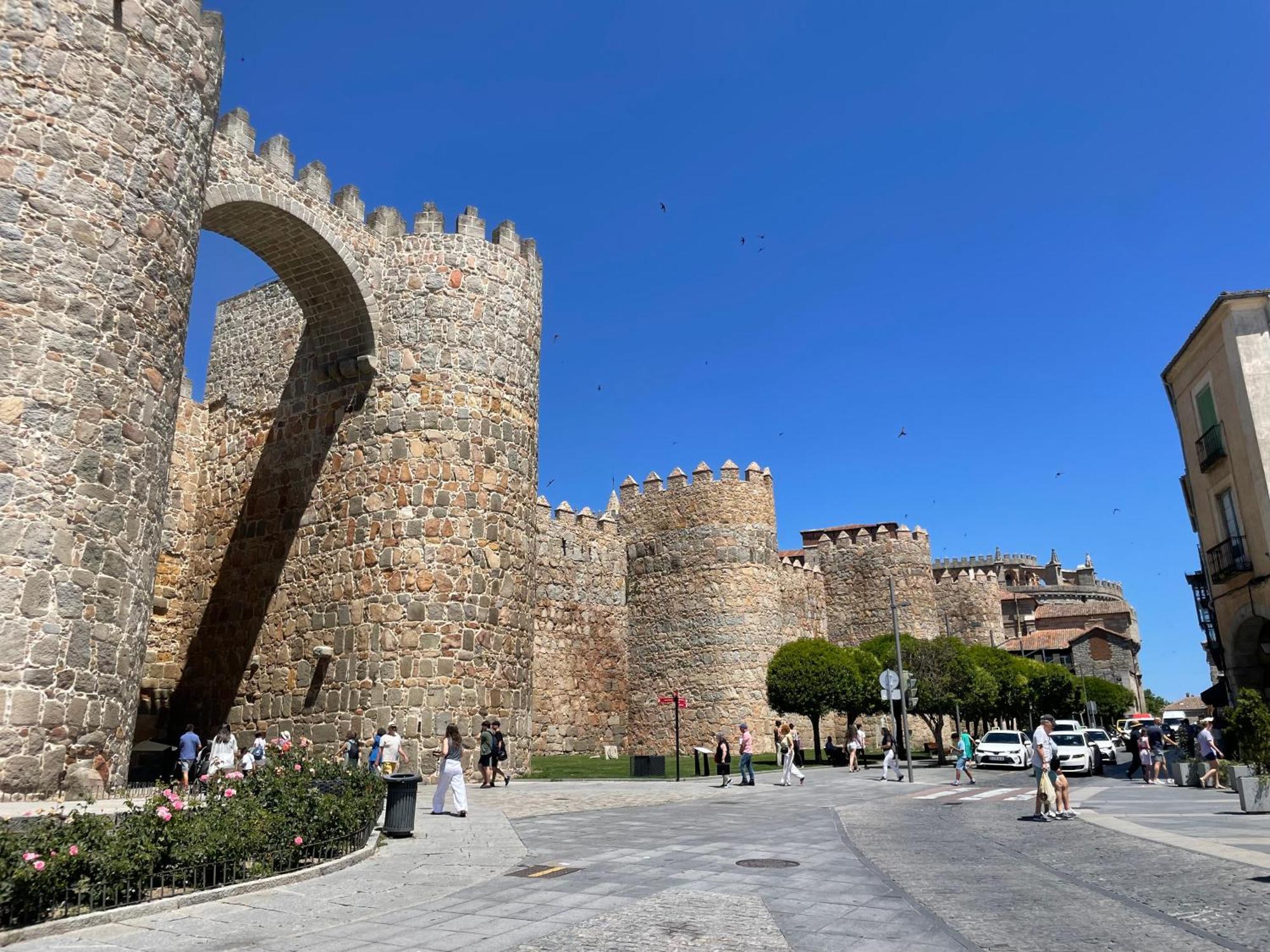 El Balcon De La Muralla Авіла Екстер'єр фото